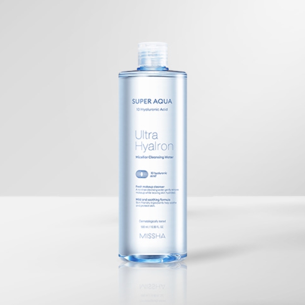 SUPER AQUA ULTRA HYALRON MICELLAR CLEANSING WATER 500ML | 8809643507295 ...