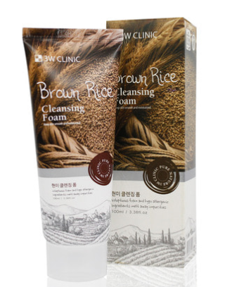 3W Clinic Brown Rice Cleansing Foam | 8809772620353 3W Clinic Brown Rice Cleansing Foam | 8809772620353